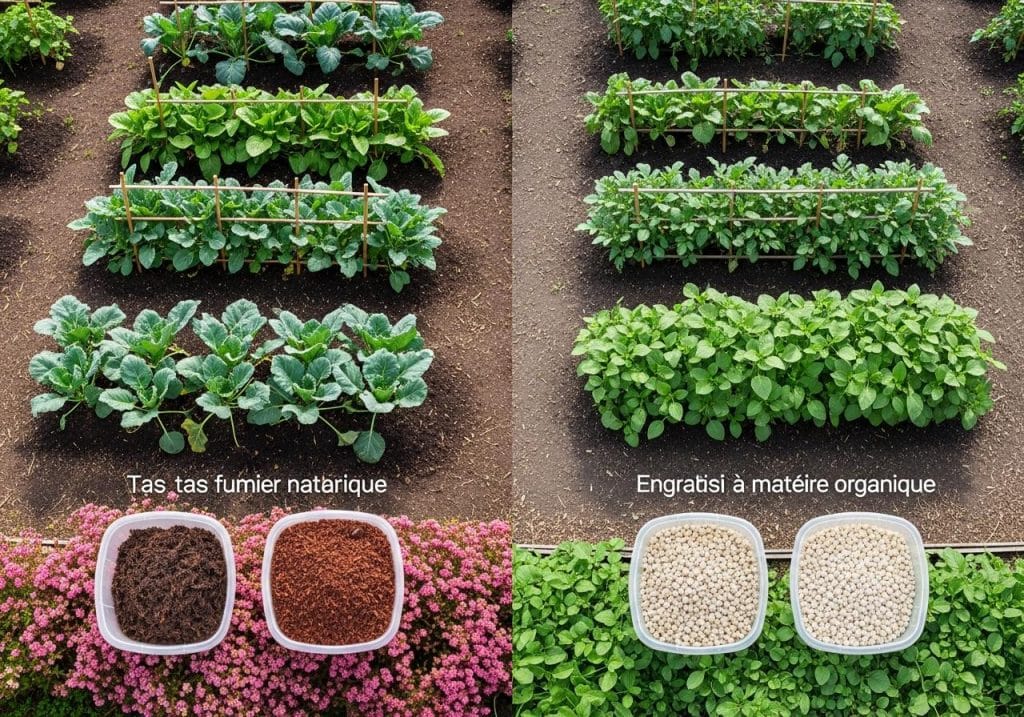 Quelle est la différence entre engrais organique et engrais chimique ?