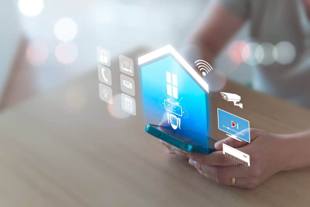 Surveillance domicile avec téléphone