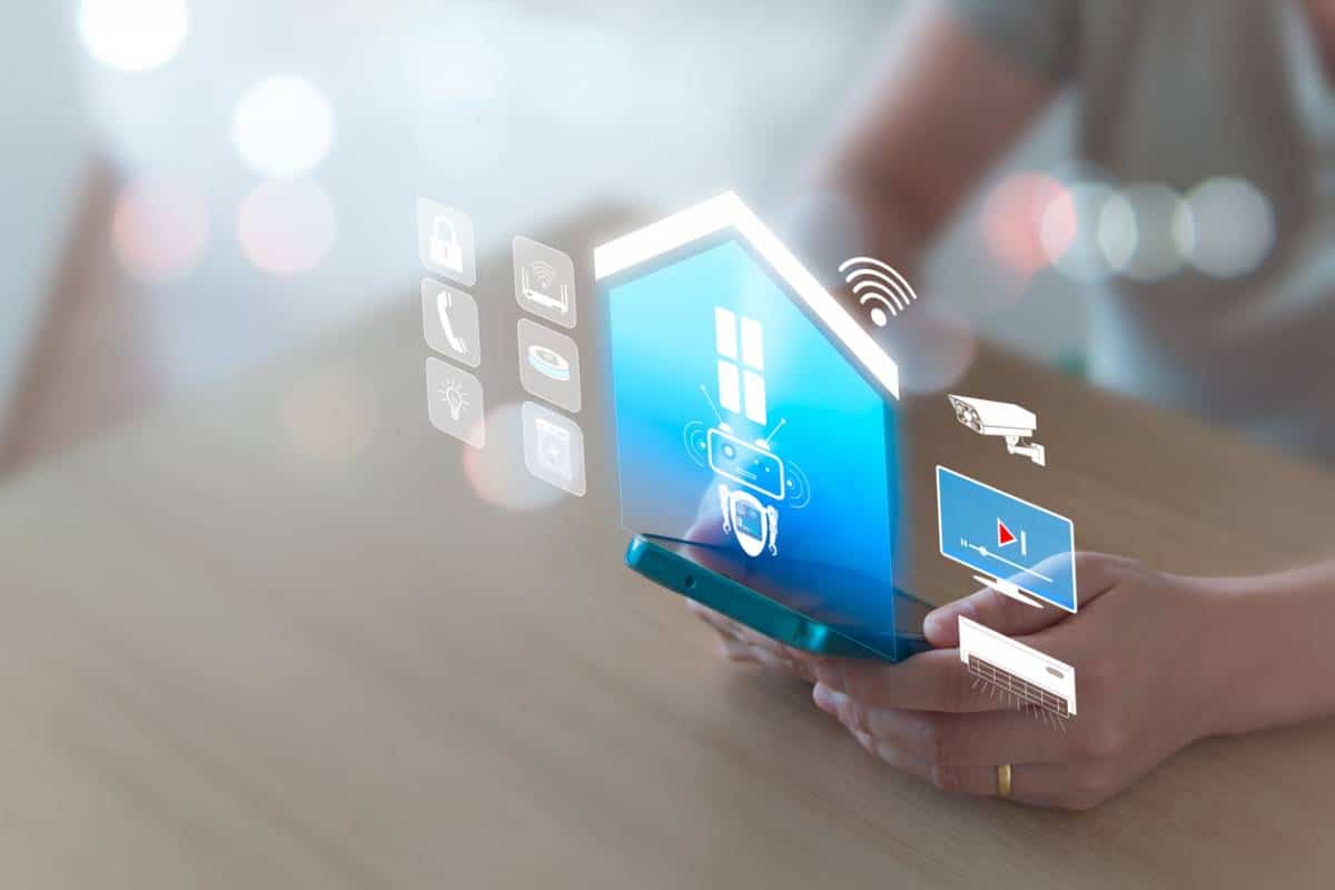 Surveillance domicile avec téléphone